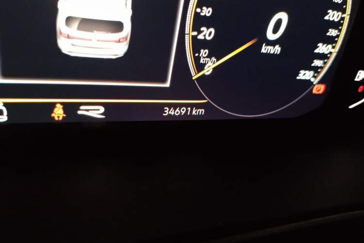 Used Volkswagen Tacqua 2021 1.5L Automatic Yue Zhi Lian Edition Odometer Close Up