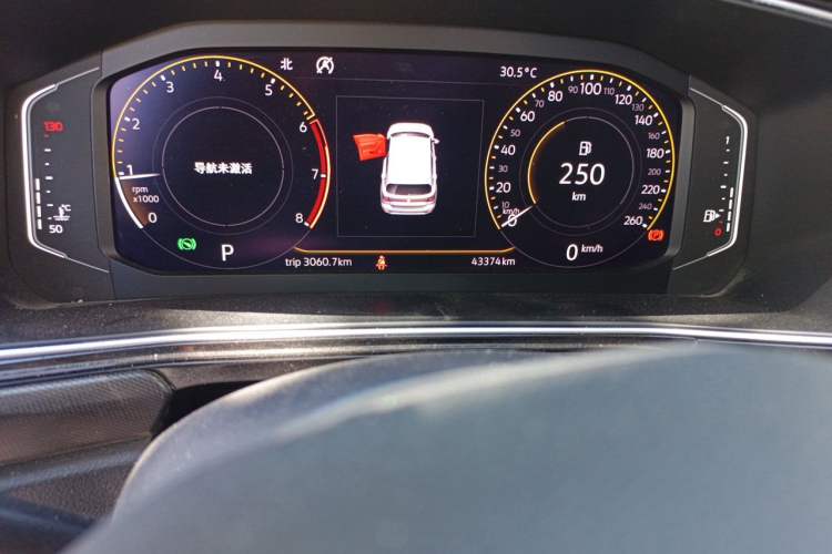 Used Volkswagen Tacqua 2021 1.5L Automatic Yue Zhi Lian Edition Odometer Close Up