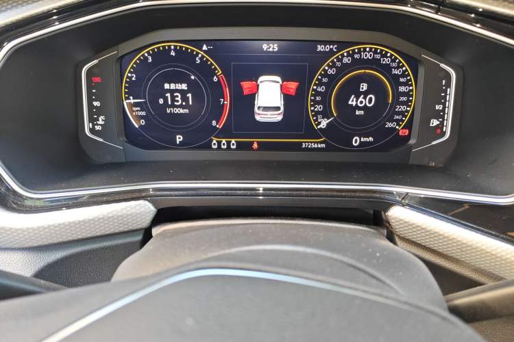 Used Volkswagen Tacqua 2021 1.5L Automatic Yue Zhi Lian Edition Odometer Close Up