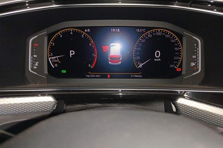 Used Volkswagen Tacqua 2021 1.5L Automatic Yue Zhi Lian Edition Odometer Close Up