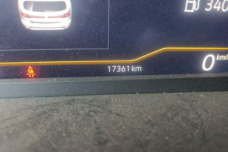 Used Volkswagen Tacqua 2021 1.5L Automatic Yue Zhi Lian Edition Odometer Close Up