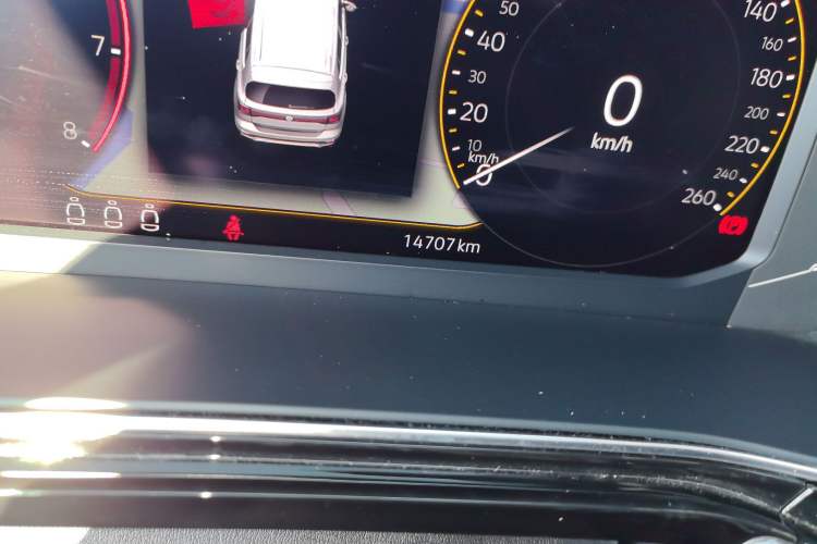 Used Volkswagen Tacqua 2021 1.5L Automatic Yue Zhi Lian Edition Odometer Close Up