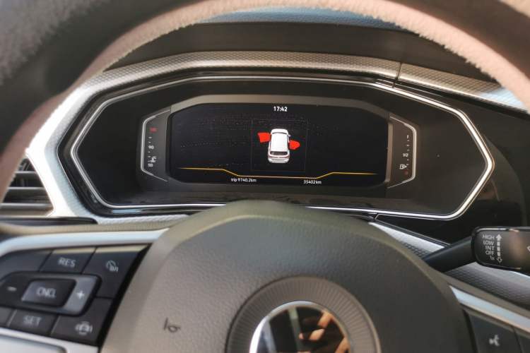 Used Volkswagen Tacqua 2021 1.5L Automatic Yue Zhi Lian Edition Odometer Close Up