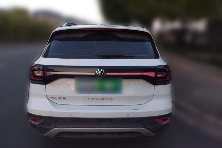 Used Volkswagen Tacqua 2021 1.5L Automatic Yue Zhi Lian Edition Rear