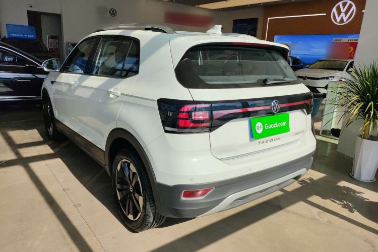 Used Volkswagen Tacqua 2021 280TSI DSG EnjoyPro Smart Connectivity Version Rear Left 45 Deg