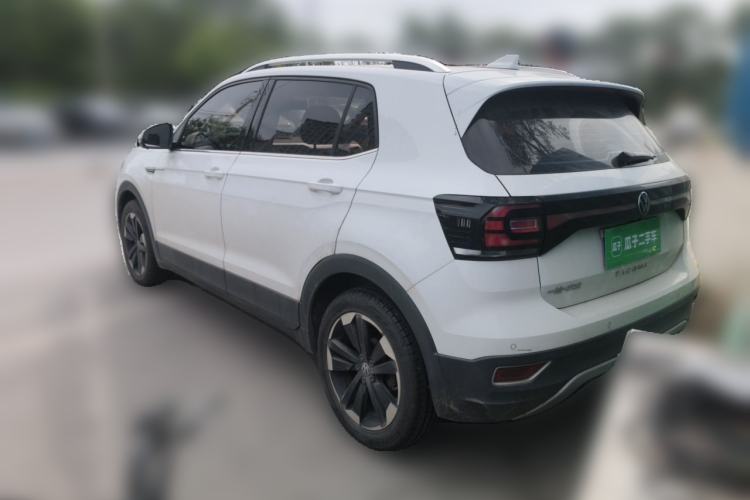 Used Volkswagen Tacqua 2021 1.5L Automatic Yue Zhi Lian Edition Rear Left 45 Deg