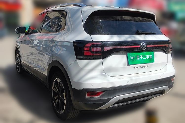 Used Volkswagen Tacqua 2021 1.5L Automatic Yue Zhi Lian Edition Rear Left 45 Deg