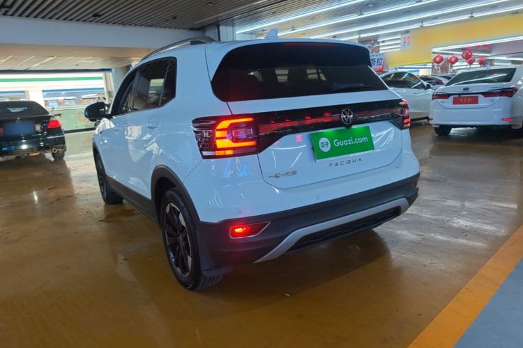 Used Volkswagen Tacqua 2021 1.5L Automatic Yue Zhi Lian Edition Rear Left 45 Deg