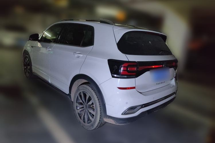 Used Volkswagen Tacqua 2021 280TSI DSG R-Line Connected Version Rear Left 45 Deg