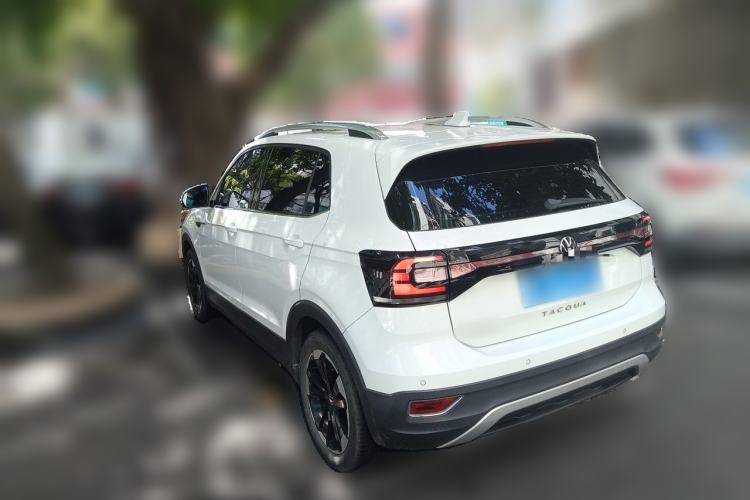 Used Volkswagen Tacqua 2021 1.5L Automatic Yue Zhi Lian Edition Rear Left 45 Deg