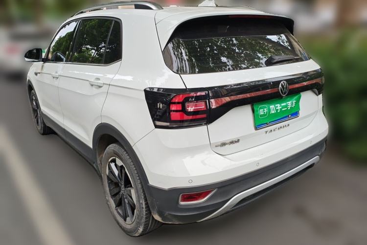 Used Volkswagen Tacqua 2021 1.5L Automatic Yue Zhi Lian Edition Rear Left 45 Deg