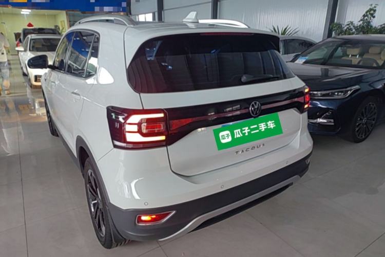 Used Volkswagen Tacqua 2021 1.5L Automatic Yue Zhi Lian Edition Rear Left 45 Deg