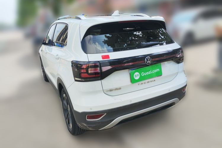 Used Volkswagen Tacqua 2021 1.5L Automatic Yue Zhi Lian Edition Rear Left 45 Deg