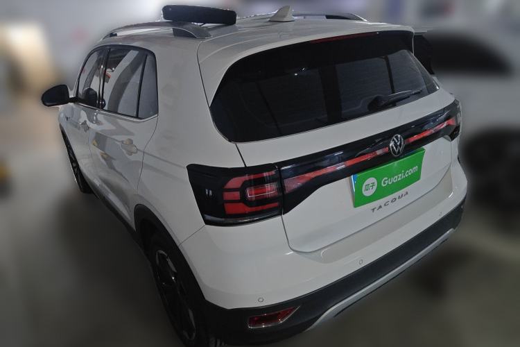 Used Volkswagen Tacqua 2021 1.5L Automatic Yue Zhi Lian Edition Rear Left 45 Deg