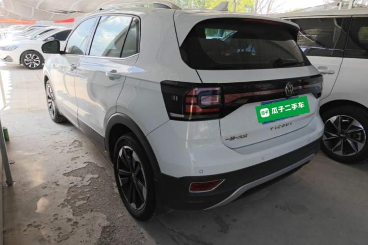 Used Volkswagen Tacqua 2021 1.5L Automatic Yue Zhi Lian Edition Rear Left 45 Deg