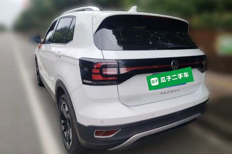 Used Volkswagen Tacqua 2021 1.5L Automatic Yue Zhi Lian Edition Rear Left 45 Deg