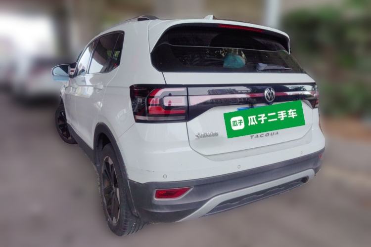Used Volkswagen Tacqua 2021 200TSI DSG JoyConnect Edition Rear Left 45 Deg