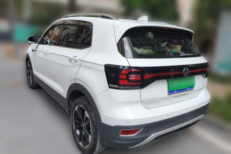 Used Volkswagen Tacqua 2021 1.5L Automatic Yue Zhi Lian Edition Rear Left 45 Deg