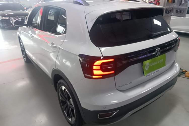 Used Volkswagen Tacqua 2021 1.5L Automatic Yue Zhi Lian Edition Rear Left 45 Deg