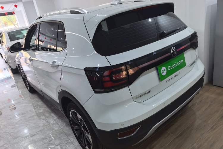 Used Volkswagen Tacqua 2021 200TSI DSG JoyConnect Edition Rear Left 45 Deg