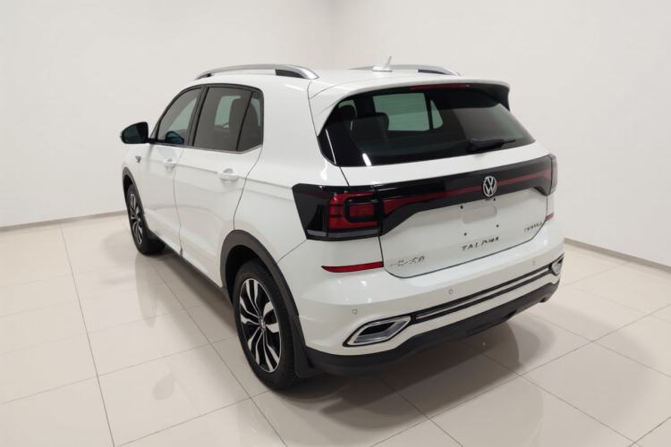 Used Volkswagen Tacqua 2021 280TSI DSG R-Line Connected Version Rear Left 45 Deg