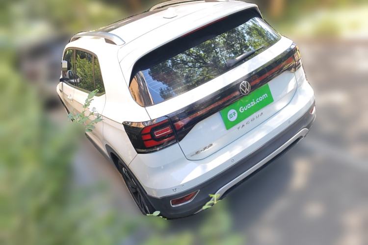 Used Volkswagen Tacqua 2021 1.5L Automatic Yue Zhi Lian Edition Rear Left 45 Deg