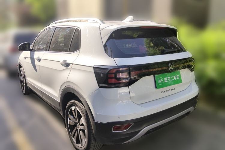 Used Volkswagen Tacqua 2021 1.5L Automatic Yue Zhi Lian Edition Rear Left 45 Deg