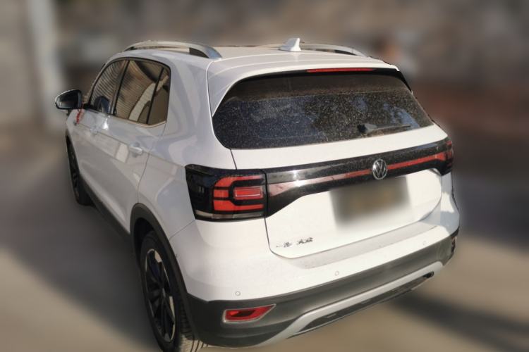 Used Volkswagen Tacqua 2021 1.5L Automatic Yue Zhi Lian Edition Rear Left 45 Deg