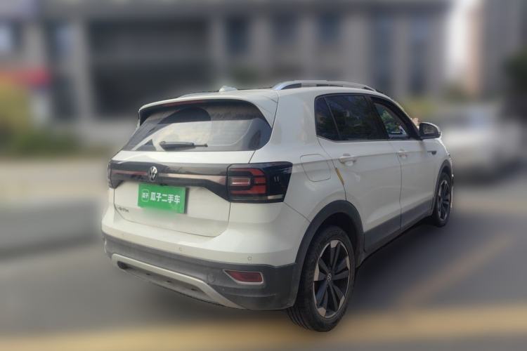 Used Volkswagen Tacqua 2021 1.5L Automatic Yue Zhi Lian Edition Rear Right 45 Deg