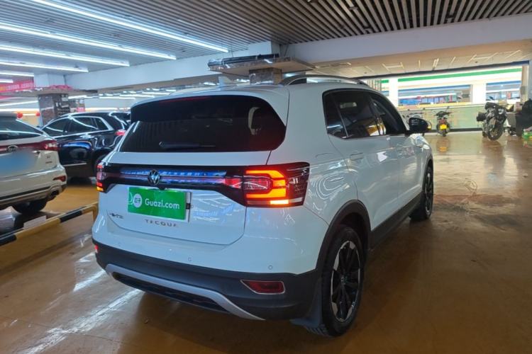 Used Volkswagen Tacqua 2021 1.5L Automatic Yue Zhi Lian Edition Rear Right 45 Deg