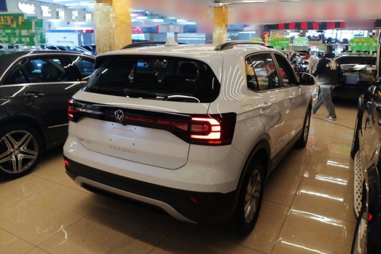 Used Volkswagen Tacqua 2021 1.5L Automatic Shangzhilian Edition Rear Right 45 Deg