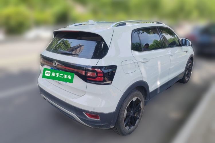 Used Volkswagen Tacqua 2021 1.5L Automatic Yue Zhi Lian Edition Rear Right 45 Deg
