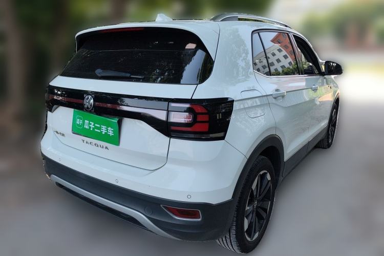 Used Volkswagen Tacqua 2021 1.5L Automatic Yue Zhi Lian Edition Rear Right 45 Deg