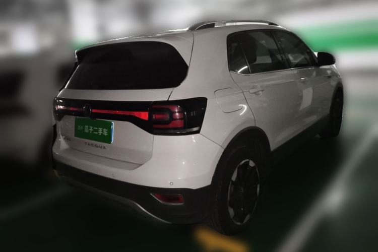Used Volkswagen Tacqua 2021 1.5L Automatic Yue Zhi Lian Edition Rear Right 45 Deg
