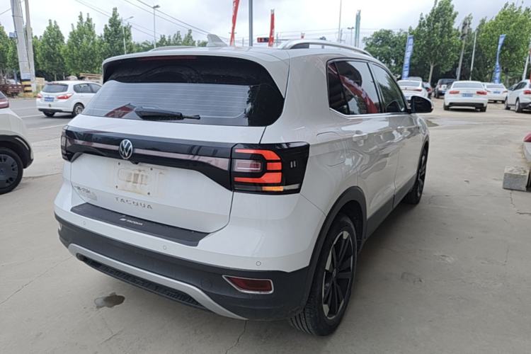 Used Volkswagen Tacqua 2021 1.5L Automatic Yue Zhi Lian Edition Rear Right 45 Deg