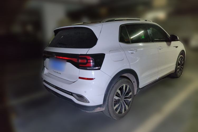 Used Volkswagen Tacqua 2021 280TSI DSG R-Line Connected Version Rear Right 45 Deg