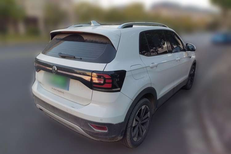 Used Volkswagen Tacqua 2021 1.5L Automatic Yue Zhi Lian Edition Rear Right 45 Deg