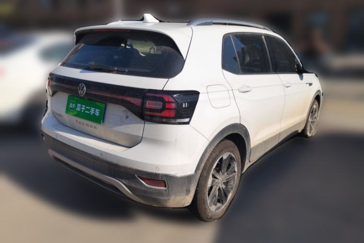 Used Volkswagen Tacqua 2021 1.5L Automatic Yue Zhi Lian Edition Rear Right 45 Deg