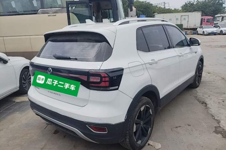 Used Volkswagen Tacqua 2021 1.5L Automatic Yue Zhi Lian Edition Rear Right 45 Deg