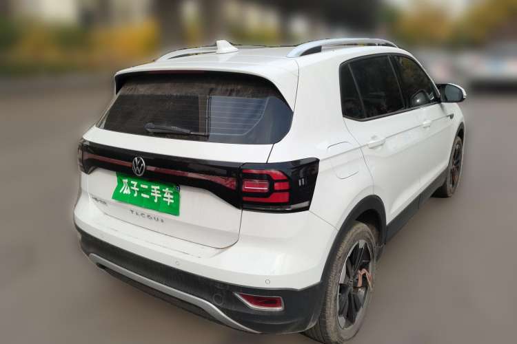 Used Volkswagen Tacqua 2021 1.5L Automatic Yue Zhi Lian Edition Rear Right 45 Deg