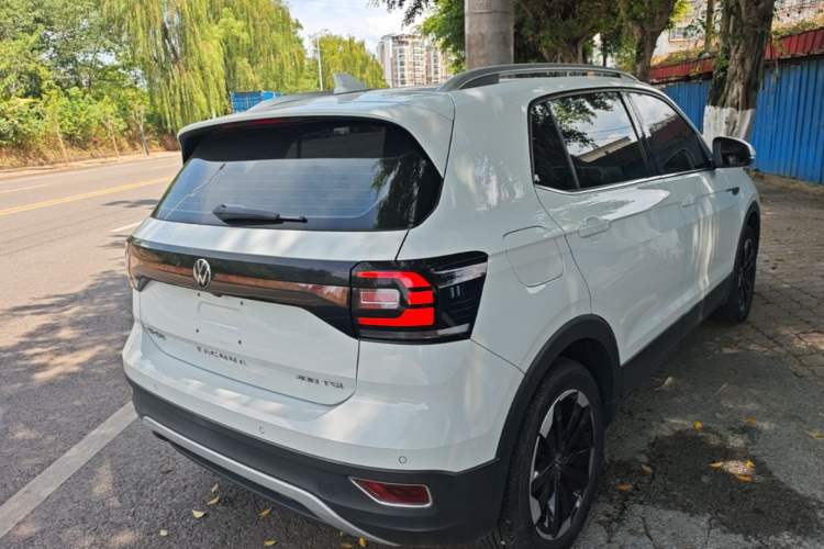 Used Volkswagen Tacqua 2021 200TSI DSG JoyConnect Edition Rear Right 45 Deg