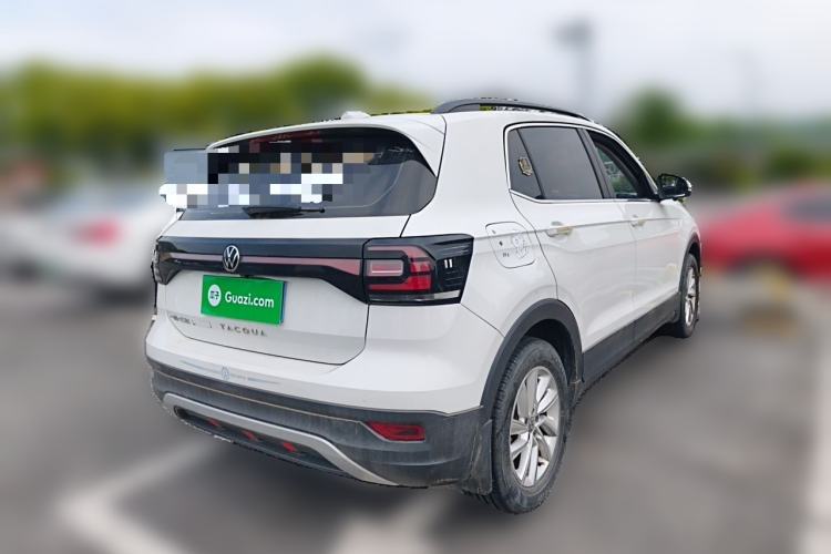 Used Volkswagen Tacqua 2021 1.5L Automatic Shangzhilian Edition Rear Right 45 Deg