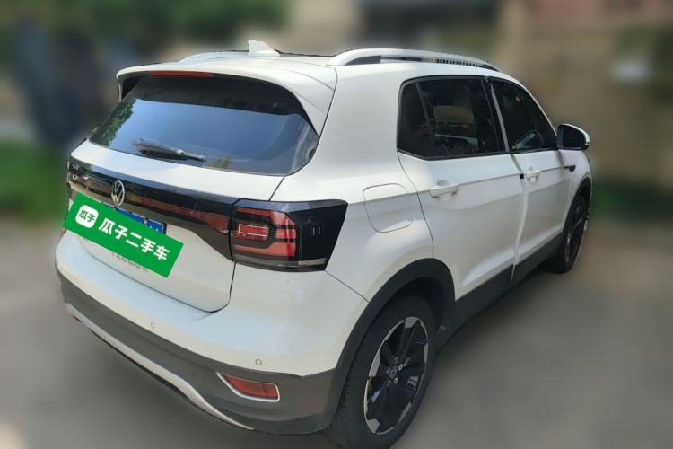 Used Volkswagen Tacqua 2021 1.5L Automatic Yue Zhi Lian Edition Rear Right 45 Deg