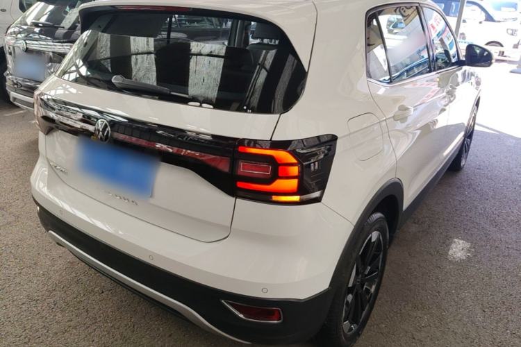 Used Volkswagen Tacqua 2021 1.5L Automatic Yue Zhi Lian Edition Rear Right 45 Deg