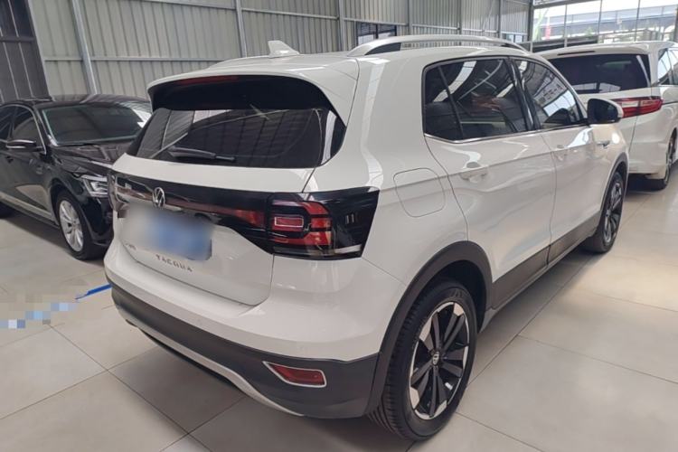 Used Volkswagen Tacqua 2021 1.5L Automatic Yue Zhi Lian Edition Rear Right 45 Deg