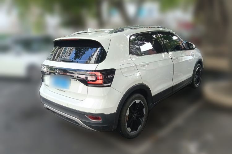 Used Volkswagen Tacqua 2021 1.5L Automatic Yue Zhi Lian Edition Rear Right 45 Deg