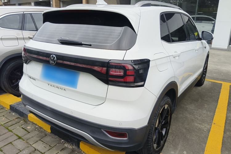 Used Volkswagen Tacqua 2021 1.5L Automatic Yue Zhi Lian Edition Rear Right 45 Deg