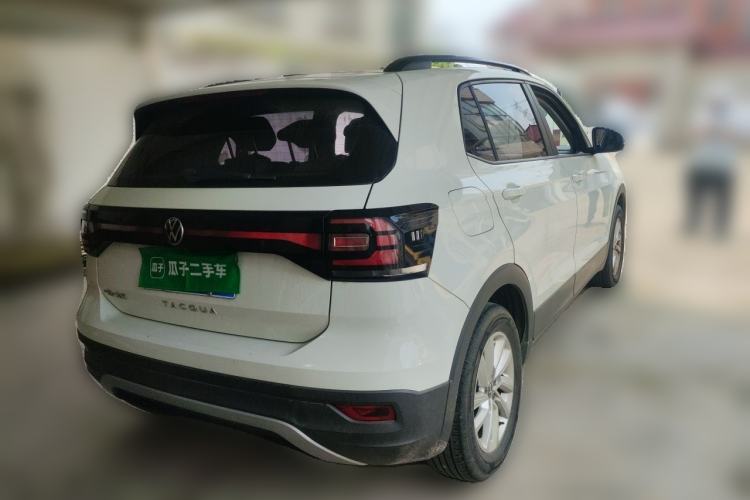 Used Volkswagen Tacqua 2021 1.5L Automatic Shangzhilian Edition Rear Right 45 Deg