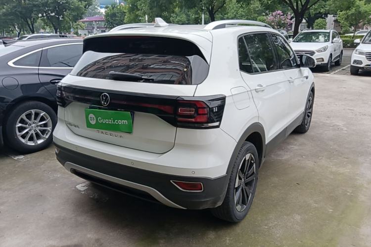 Used Volkswagen Tacqua 2021 1.5L Automatic Yue Zhi Lian Edition Rear Right 45 Deg