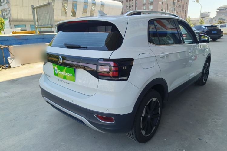 Used Volkswagen Tacqua 2021 1.5L Automatic Yue Zhi Lian Edition Rear Right 45 Deg